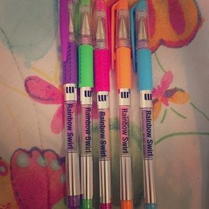 Multi colored pens